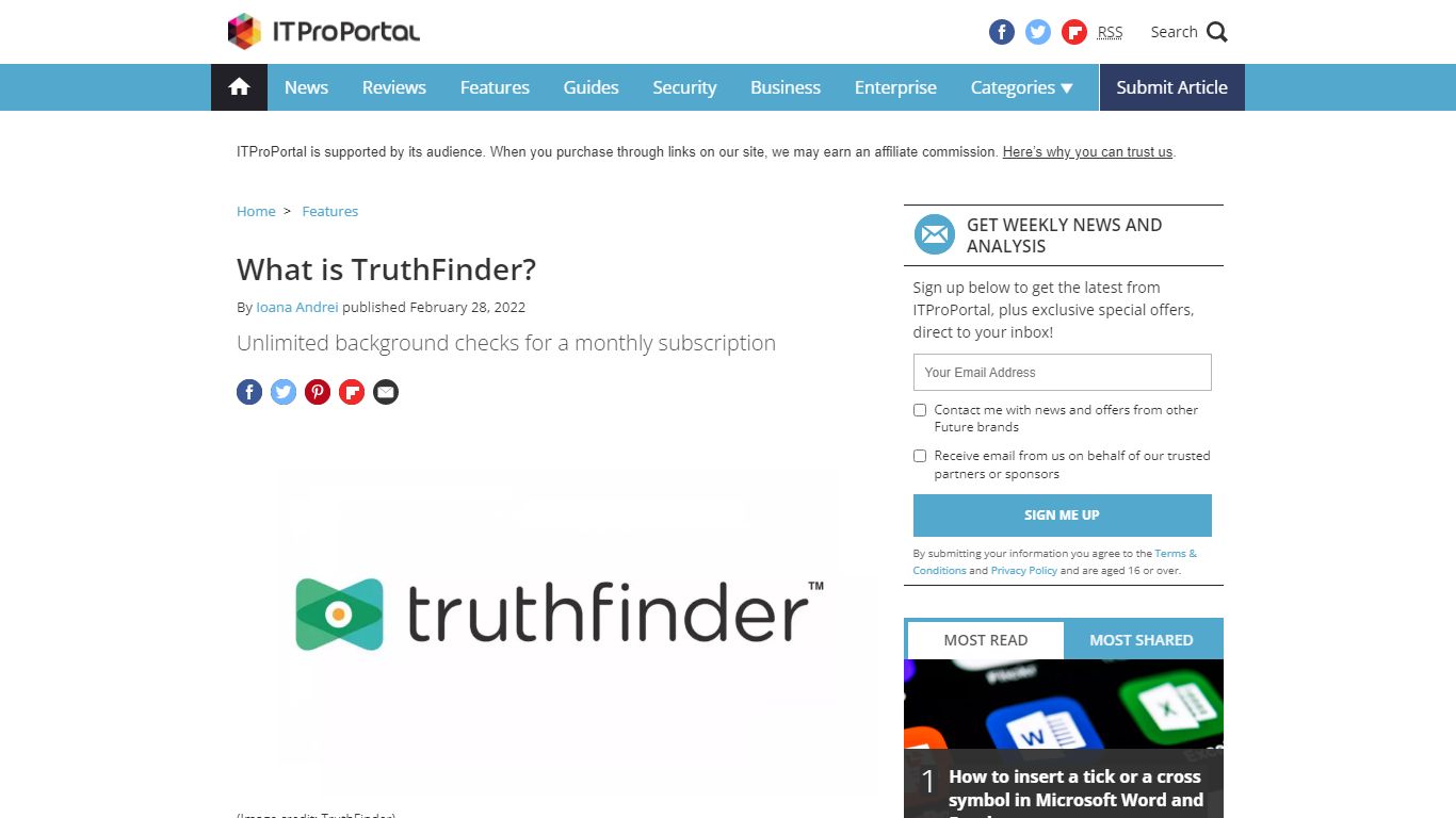 What is TruthFinder? | ITProPortal